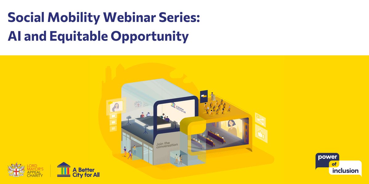 LMAppeal's tweet image. Can AI boost social mobility—or reinforce existing barriers?

Explore this in our Power of Inclusion webinar on Tues 15 July, 12–1pm. Discover how AI can support equitable workplace strategies.

Register: us02web.zoom.us/webinar/regist…

#PowerOfInclusion #SocialMobility