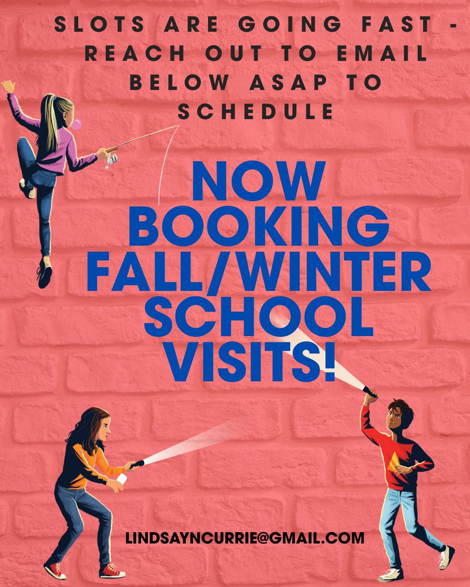 Hey educator friends, my fall schedule is filling up fast! If you'd like to book me to visit your school/district, reach out soon. Let's kick off the year right!