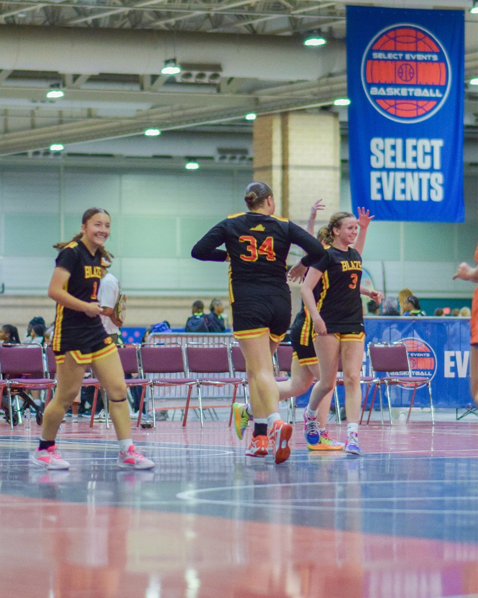 Blaze 17U Girls finished the spring season strong, going 4-0 at the Atlantic City Showcase, on a team featuring 2 juniors, 5 sophomores, and 1 freshman! This is a special group of players.

#runasone #blazebasketball

<a href="/SelectEventsBB/">Select Events Basketball</a>