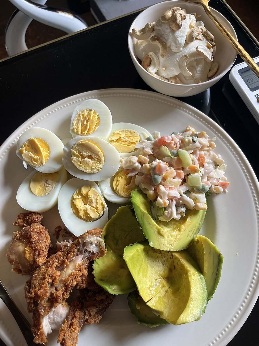 Tuesday’s post gym snacks.
