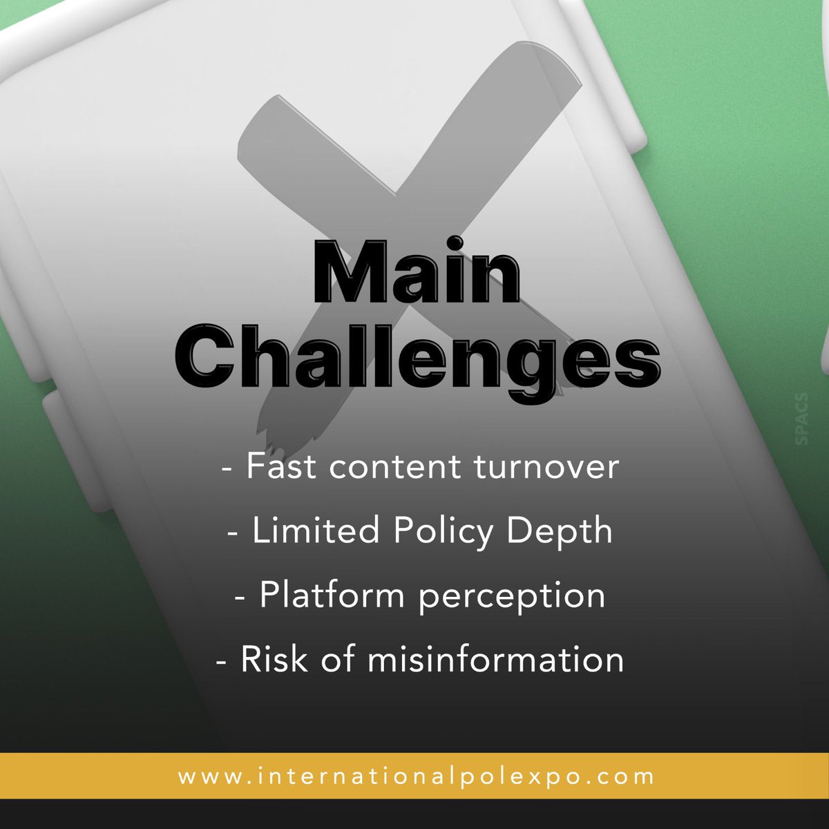 WhatsApp offers strategic advantages for building influence. However, like any tool, it comes with limitations — including rapid content turnover, vulnerability to misinformation, and multiple security risks. 
#UnlockingVotingPotential
#SocialMedia