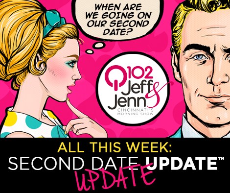 It's Update UPDATE Week!  The <a href="/JeffandJennQ102/">Jeff & Jenn on Q102</a> team checks back in on some of their favorite couples!   Listen at wkrq.com