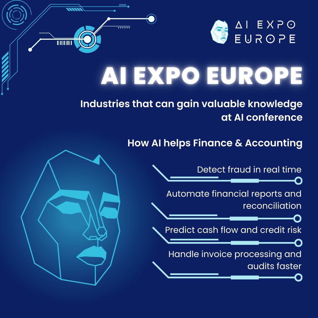 aiexpoeurope's tweet image. 💸 Think AI’s not for finance? Think again. From fraud detection to faster audits, it’s the CFO’s new BFF. 📊 Want fewer spreadsheets and smarter predictions? #AIForFinance #AIExpoEurope #BeyondTech