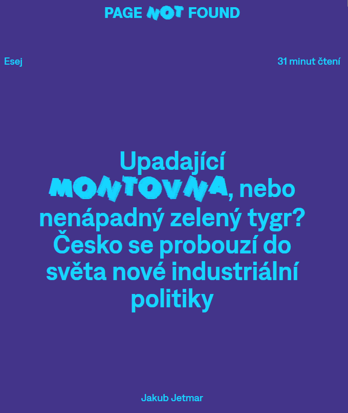 _jetmar's tweet image. napsal jsem o návratu státu. industriální politice, bidenomice, konci pax americana, číně, autech, eu a draghim, česku do top 10 a civilizaci na rozcestí. vydalo to na trochu delší text, ale je to tak vzrušující téma! 

@page404cz