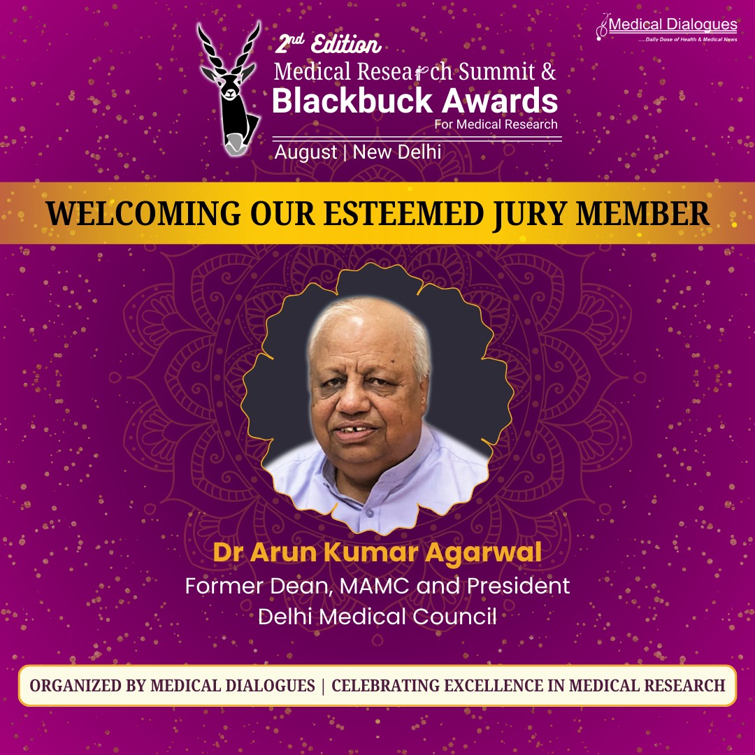 medicaldialogs's tweet image. Welcome Dr. Arun Kumar Agarwal – Former Dean, MAMC &amp;amp; President, Delhi Medical Council – to the jury of #BlackbuckAwards 2025!
A stalwart in medical education &amp;amp; leadership.

medicaldialogues.in/events/blackbu…

#MedicalDialogues #MedicalLeadership #ResearchAwards #MAMC #DelhiMedicalCouncil
