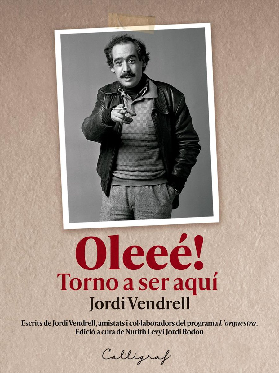 El llibre de Jordi Vendrell ja està en pre-venda amb un 10% de descompte. edicionscalligraf.com/index.php/ca/n…
La setmana vinent es presenta a Girona, al <a href="/SunsetJazzClub/">Sunset Jazz Club</a> dijous 29 a les 20.00.