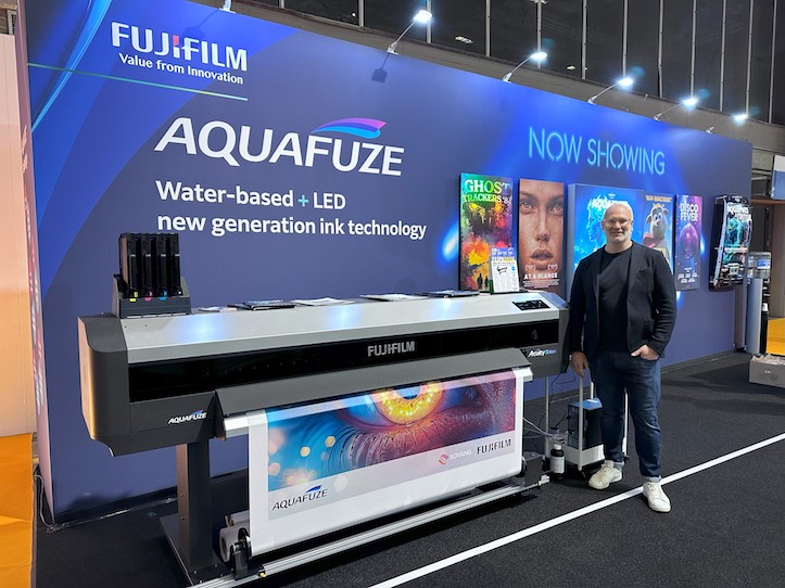 G_PrintMonitor's tweet image. Equinox Group becomes first company to invest in Fujifilm’s Acuity Triton Featuring AQUAFUZE Ink at FESPA Berlin 2025 signage.4your.biz/index.php/prin…
