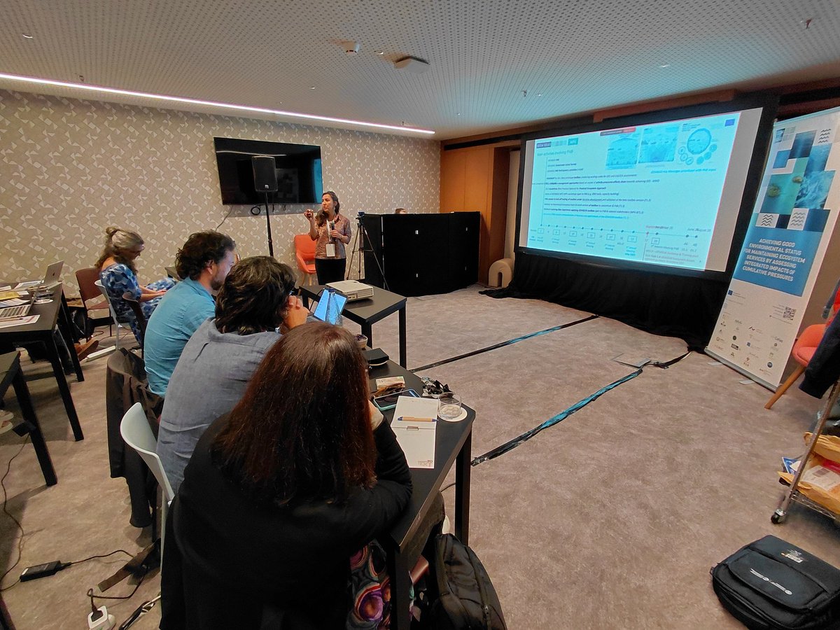 Dr Angel Borja (@angelborjayerro) on Twitter photo #GES4SEAS team at work in Barcelona meeting. Progressing quite well towards achieving our objectives #GES4SEAS team at work in Barcelona meeting. Progressing quite well towards achieving our objectives