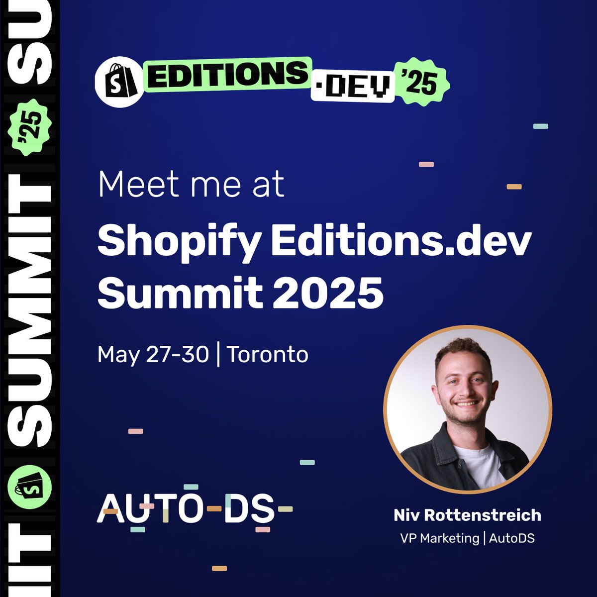 Nivroten's tweet photo. Next stop: Toronto for Shopify https://t.co/C6tVCW5AJy 🚀

Excited to be surrounded by builders, creators, and partners from across the Shopify ecosystem.

I’ll be there with the AutoDS - Automatic Dropshipping Tools team, ready to exchange ideas, explore new opportunities, and dive into what’s next for e-commerce.

If you’re attending, I would love to meet and chat. Let’s connect, collaborate, and push boundaries together🔥