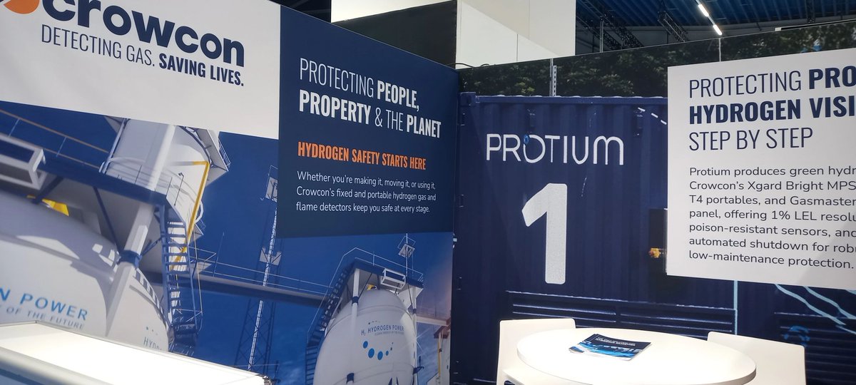 Join us at Stand D78 for Day 1 of the #WorldHydrogenSummit!

Our expert team are ready to showcase how our #GasDetectionSolutions can ensure safety for you and your team. Come and explore our range of #HydrogenDetection products in action.