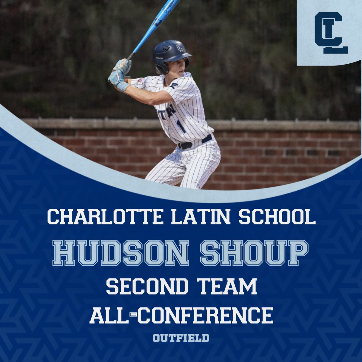Charlotte Latin Baseball (@cls_baseball) on Twitter photo Congratulations to Senior OF Hudson Shoup for making Second Team All-Conference!!!
Shoup hit .333 on the season and a .451 OBP out of the lead off spot with 5 2Bs, 1 3B, 17 RBI, 25 runs scored, 16 SBs and runs like a deer in CF!
Proud of you!
<a href="/CLS_Hawks/">Charlotte Latin Athletics</a> | #HAMMERTIME Congratulations to Senior OF Hudson Shoup for making Second Team All-Conference!!!
Shoup hit .333 on the season and a .451 OBP out of the lead off spot with 5 2Bs, 1 3B, 17 RBI, 25 runs scored, 16 SBs and runs like a deer in CF!
Proud of you!
<a href="/CLS_Hawks/">Charlotte Latin Athletics</a> | #HAMMERTIME