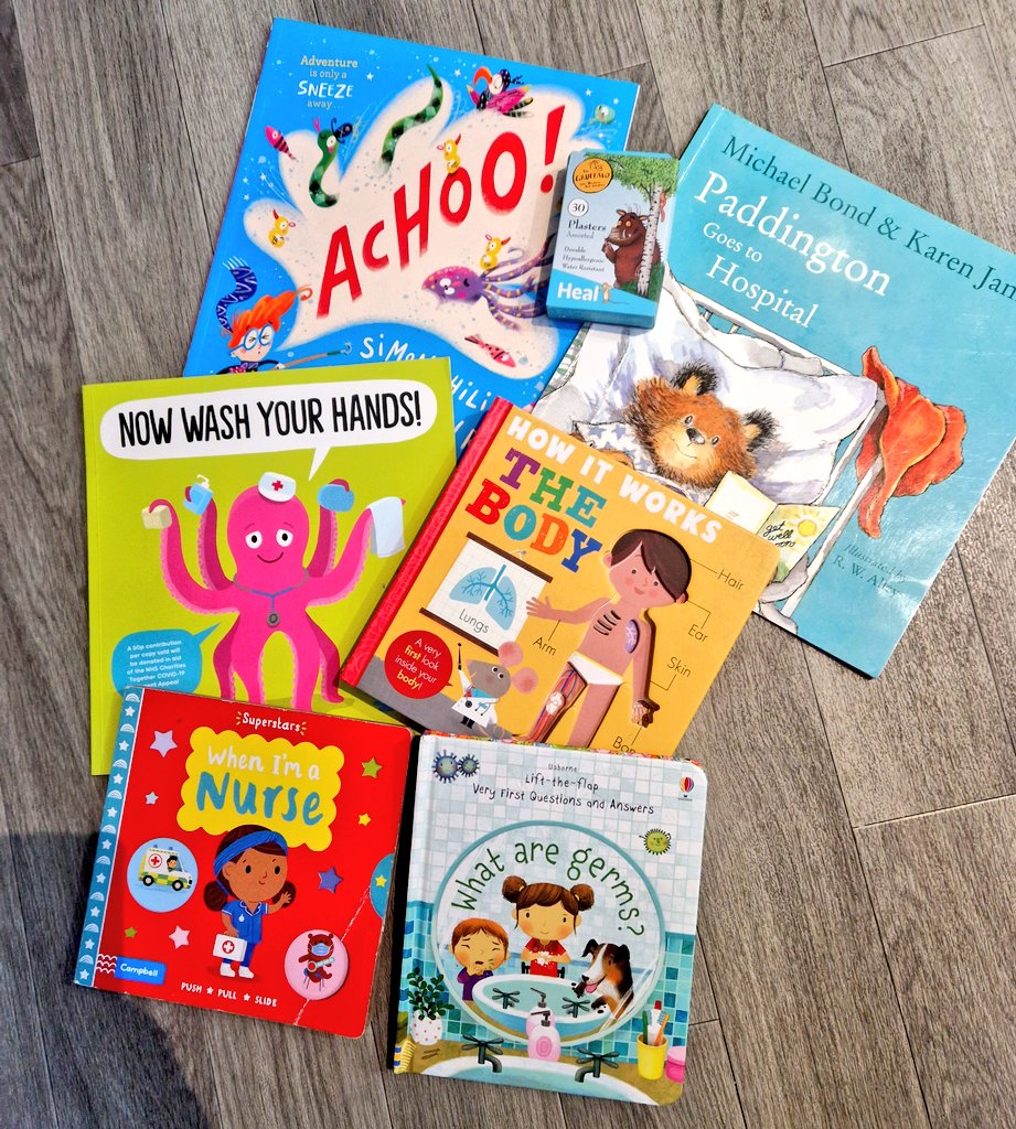 ☆People that help us☆
Ward Manager Holly attended a careers week at Kids Planet, Bredbury, with children aged 15 months to 4 years.
They focused on 
1. Hand washing
2. Bandaging
3. Listening to heart beats with a stethoscope
4. Tasting supplement drinks
5. Health books &amp; crafts