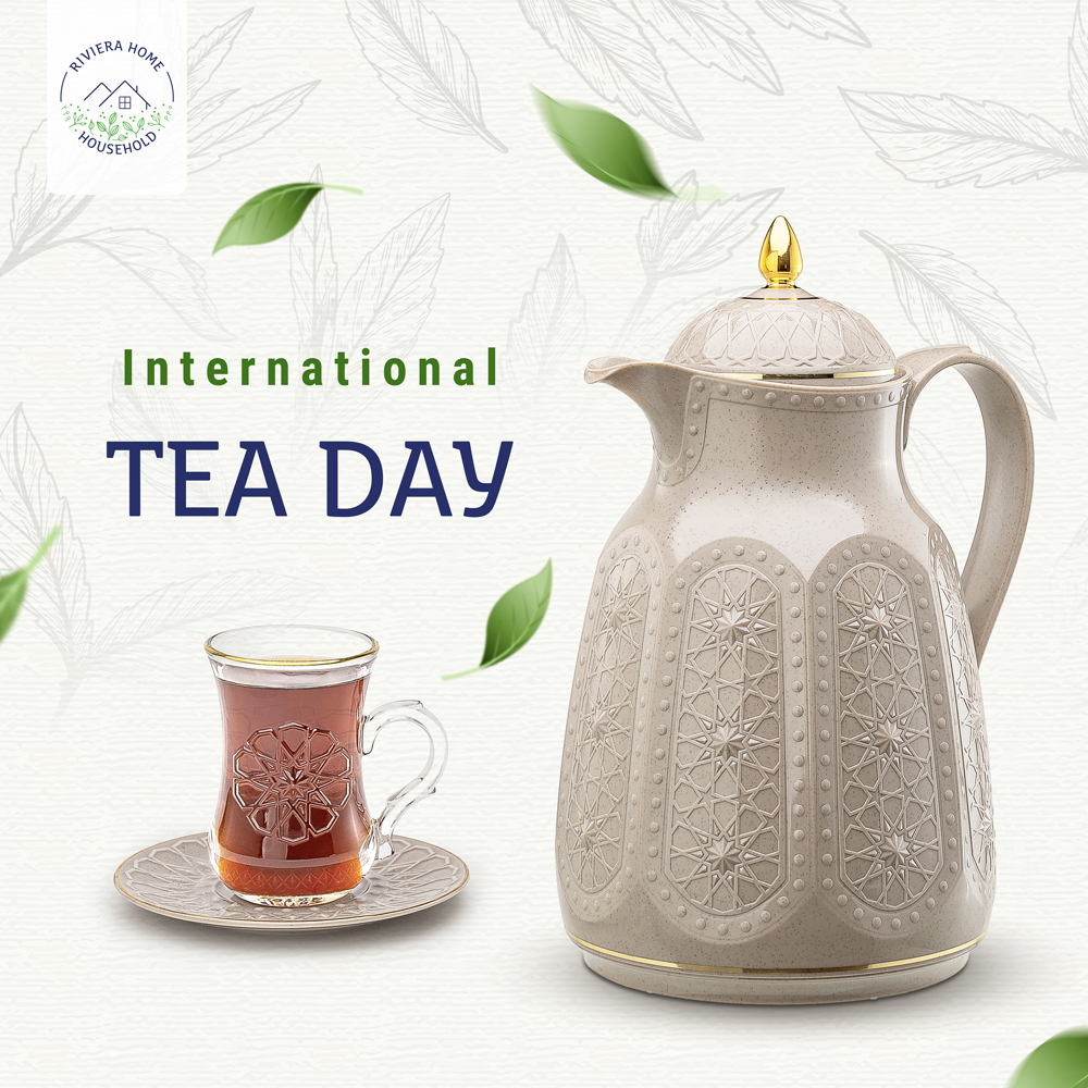 في #اليوم_العالمي_للشاي، نحتفي بالمذاقات التي تجمعنا، وباللحظات الدافئة التي تبدأ برشفة وتمرّ بابتسامة وتدوم في الذاكرة.💚
#ريفيرا_هوم_لتجارة_الأدوات_المنزلية