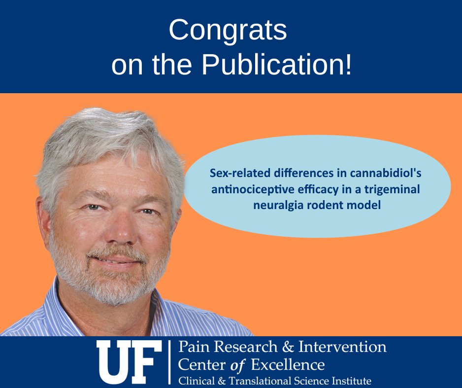 In a recent study, CBD reduced pain and oxidative stress in both male and female rats, showing promise as a new option for trigeminal neuralgia #TD #PainResearch #CBD
journals.lww.com/pain/abstract/…
