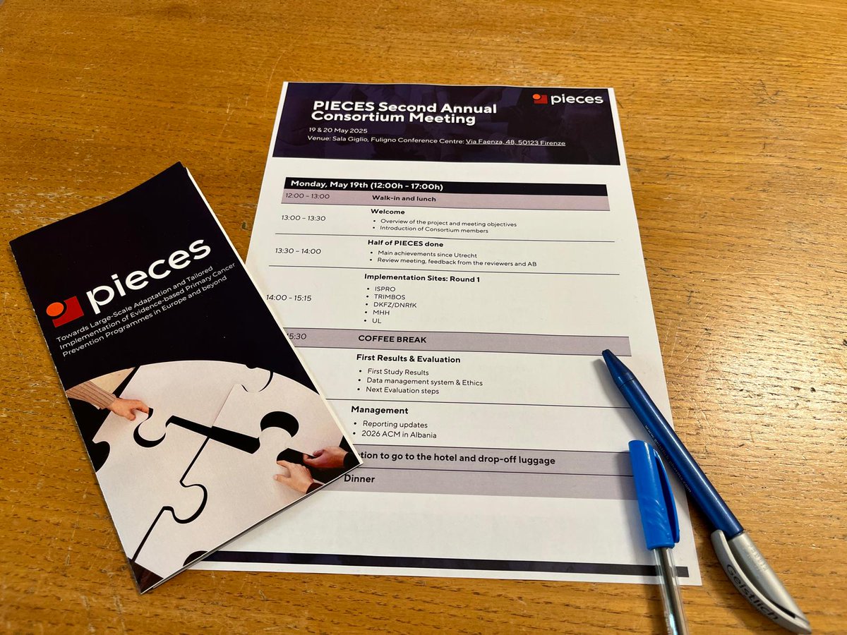 Pieces_Project's tweet image. 🇮🇹 The 2nd #PIECES Annual Consortium Meeting in Florence has just ended.

Partners reflected on the project&apos;s key achievements to date, and laid the groundwork for future plans.

We would like to thank all participants for their active engagement. Stay tuned for further updates!