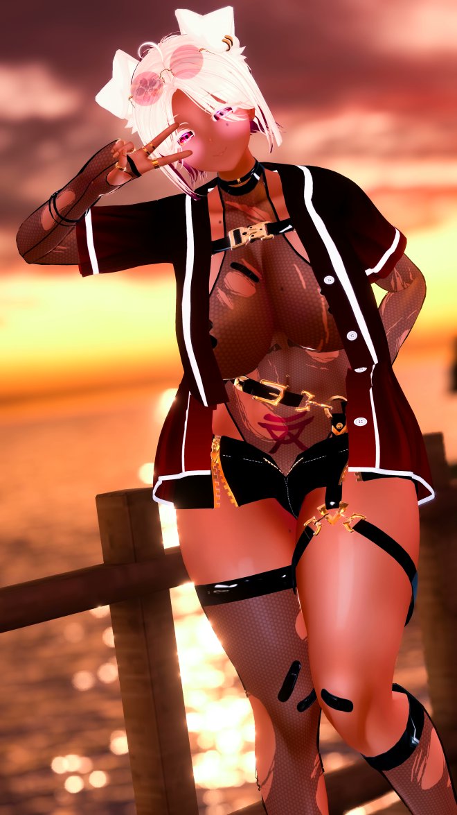 Long time no see~  

📸: @oohaVR 

#VRPhotography #VRChat #VRC #VR