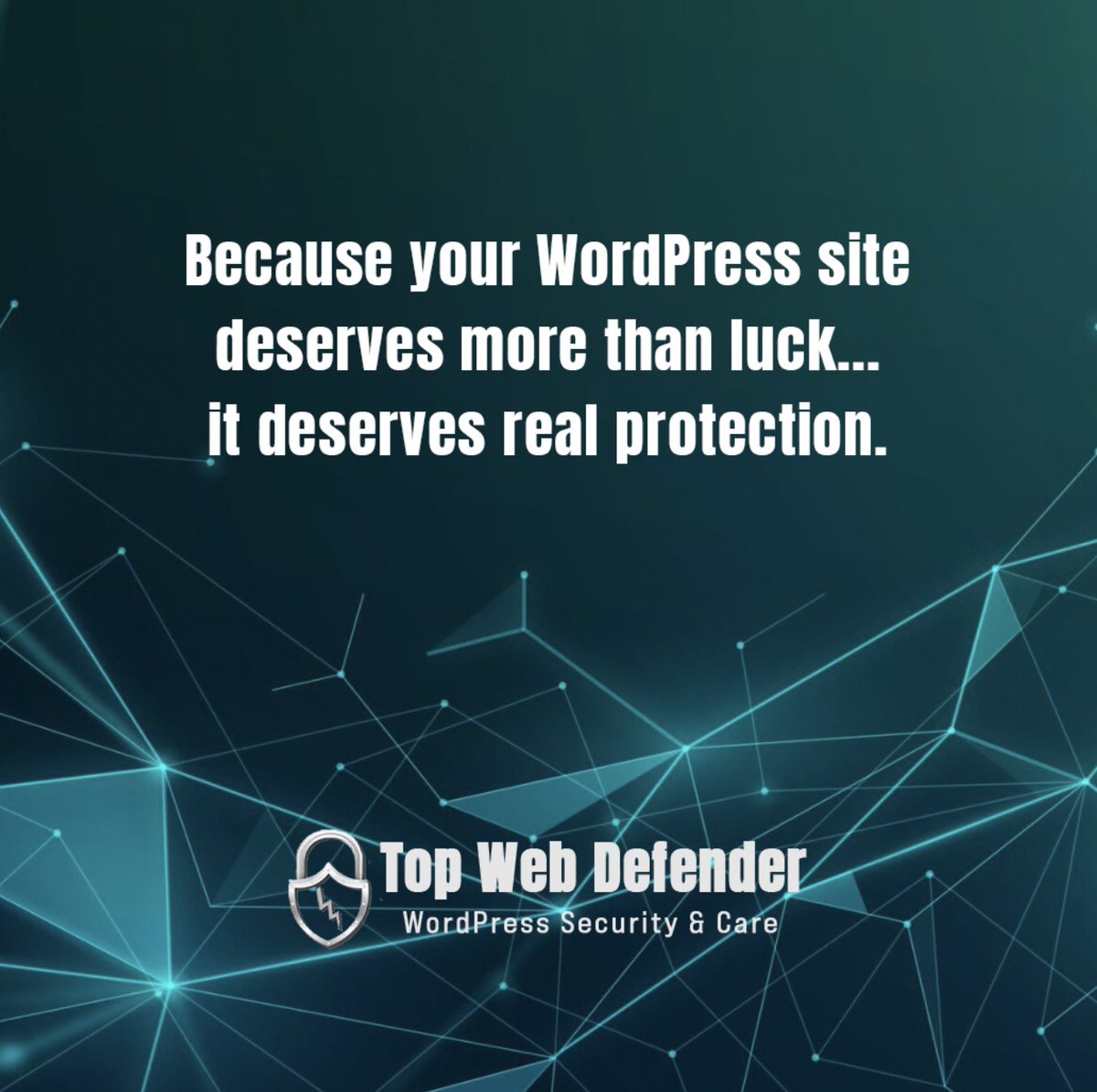topwebdefender's tweet image. 🛡️ Top Web Defender “Because your WordPress site deserves more than luck — it deserves real protection.” 🔐 Reliable. Proactive. Bulletproof. We don’t just defend your site — we defend your business. 📲 topwebdefender.com #TopWebDefender #WordPressSecurity #StrongProtection