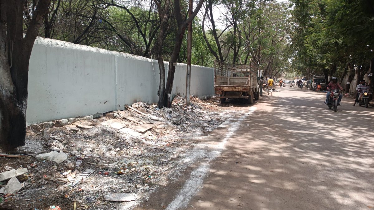 Good Morning Sir today News paper clipping Garbage Compliant attend and clear..