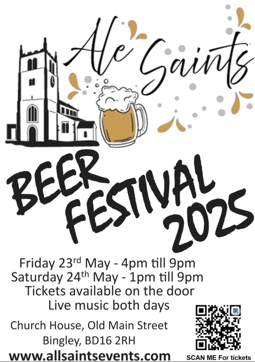 Starts this Friday in #Bingley folks!