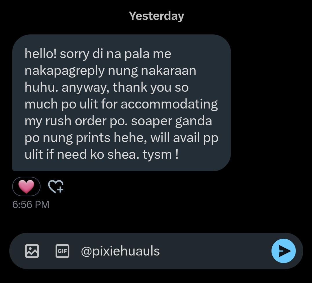 quen || printing service 🎀 tweet media