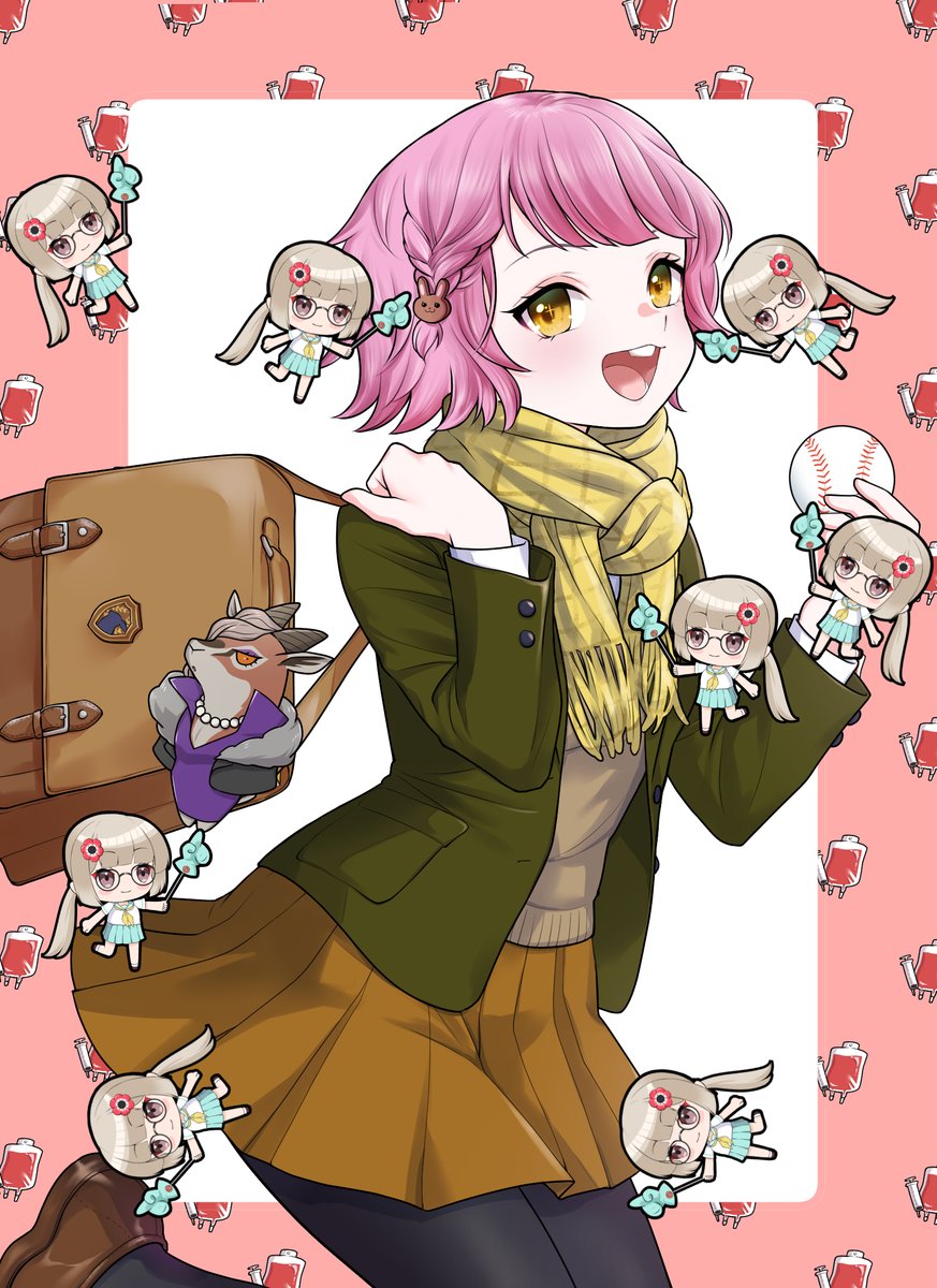 #ここが好きNOA ＃603
笑顔がよき。横髪編み込んでてよき。野球ボール持っててよき。マフラーがよき。タイツがよき。ローファーがよき。マージャンがよき。輸血パックがよき。
お次はおと！
笑顔可愛くてすき
5/21 0:00から24時間！