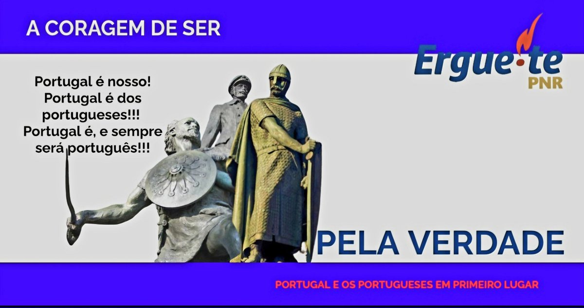 Continuar a luta.
Por Portugal, 
Pelos portugueses. 

ERGUE-TE pela VERDADE