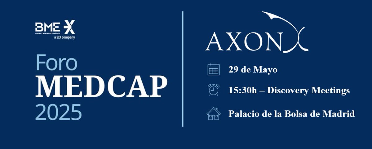 📍 Nos vemos en el Foro MedCap 2025

El próximo 29 de mayo, estaremos en el Palacio de la Bolsa de Madrid participando en uno de los encuentros clave del ecosistema de las pequeñas y medianas empresas cotizadas en Bolsa: el Foro MedCap. Es un foro que se celebra en un marco