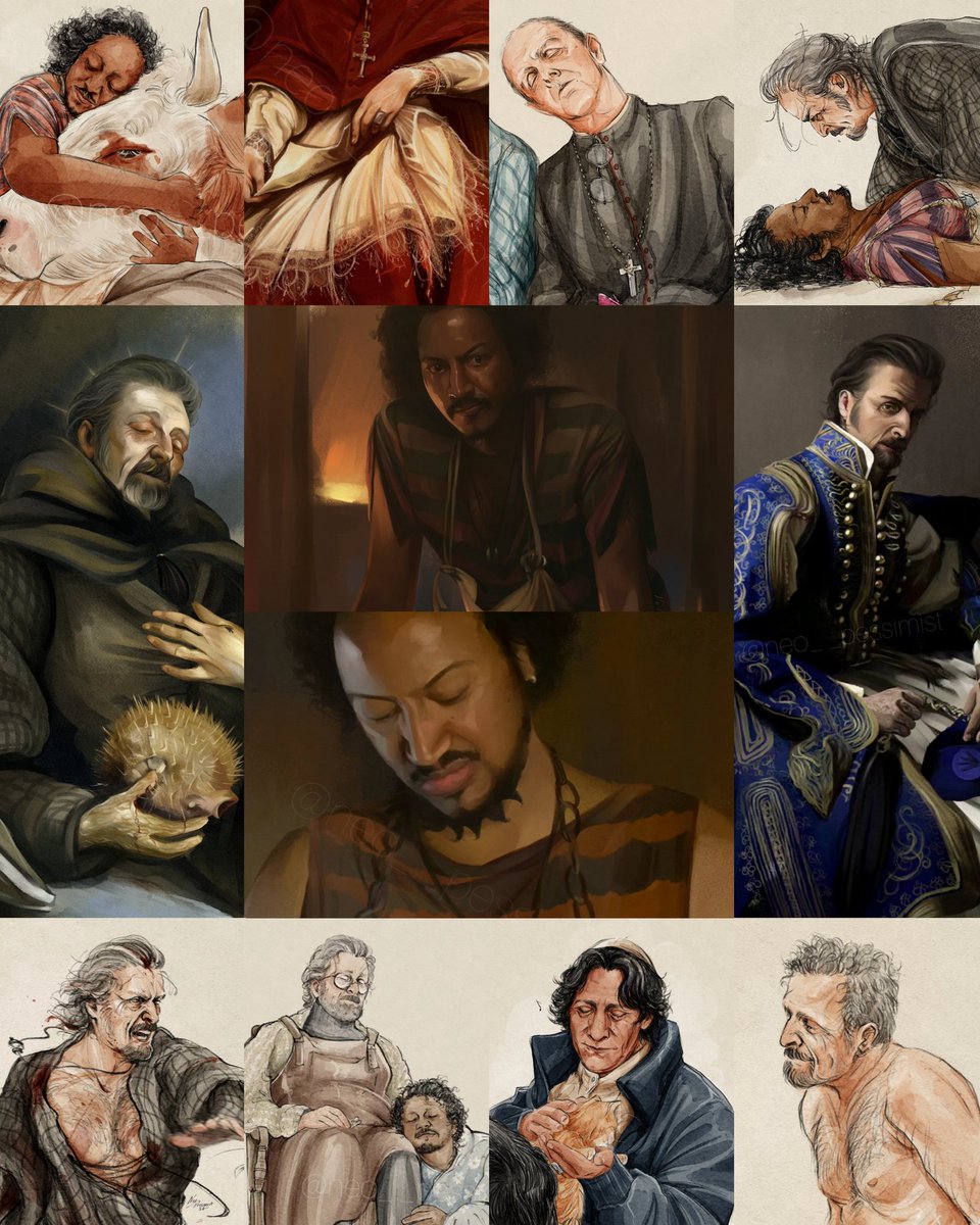 neo__pessimist's tweet image. Hi, I&apos;m Irene! I like to draw and play music when I&apos;m not screaming about my interests 🤭
________________

🏴‍☠️OFMD
🍽️Hannibal
♟️Kuroshitsuji
🪗Malloysicals 
🔴 Conclave 
________________
neopessimist.straw.page