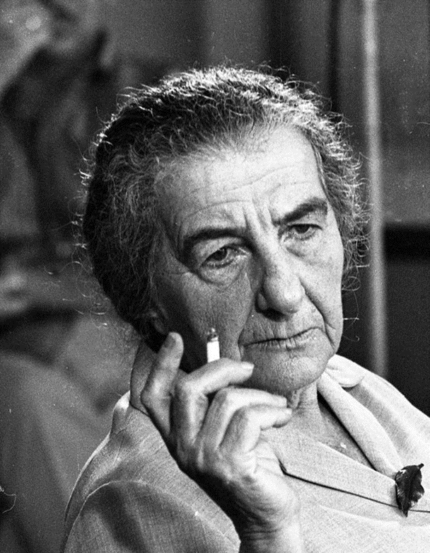 Ostrov_A's tweet photo. “If we have to choose between being dead and pitied, and being alive with a bad image, we’d rather be alive and have the bad image.”

~ Golda Meir