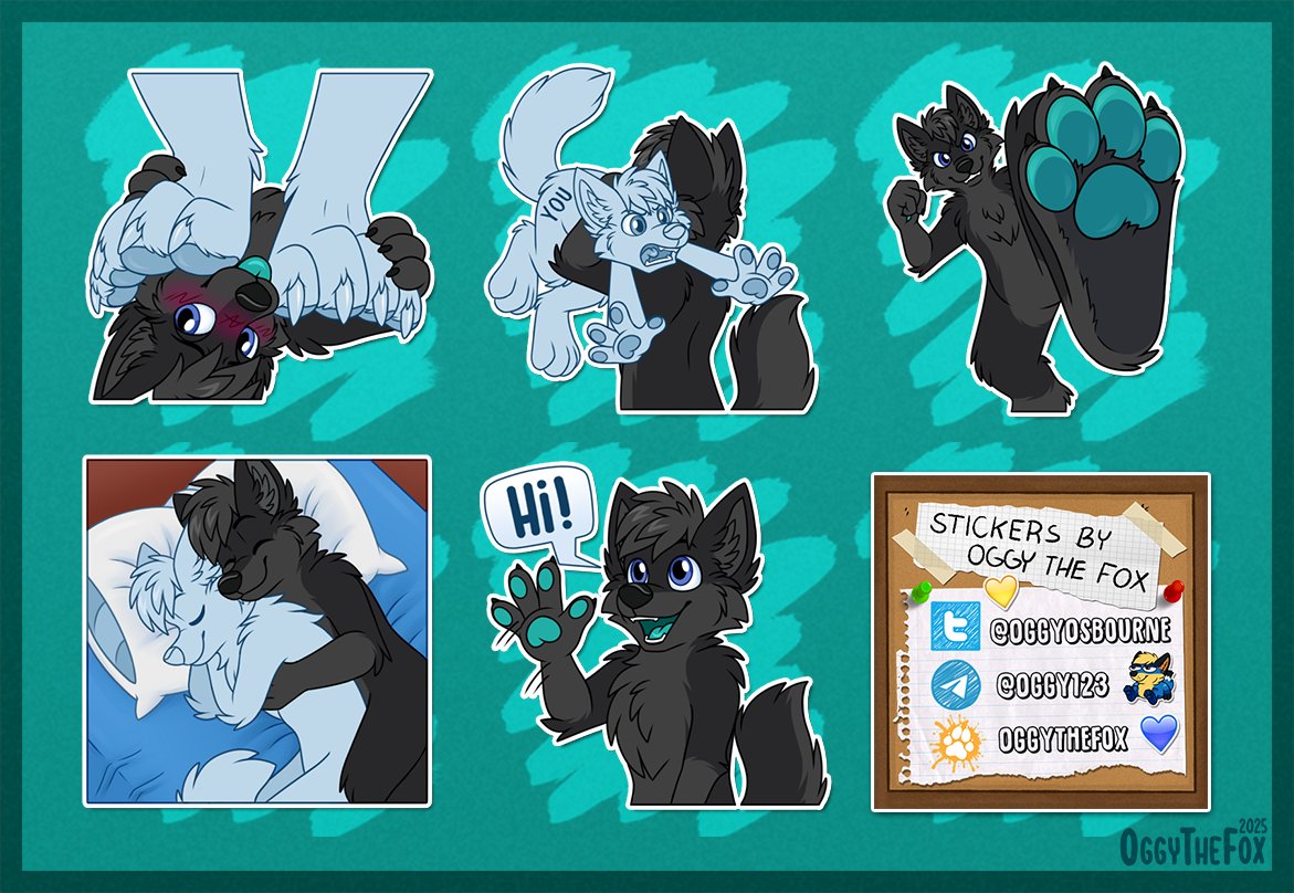 Stickers for <a href="/Quarzar1/">Quarzar 🧦🐾🇳🇱🇩🇪🏳️‍🌈🔜 EF (sat), RFR</a> :)