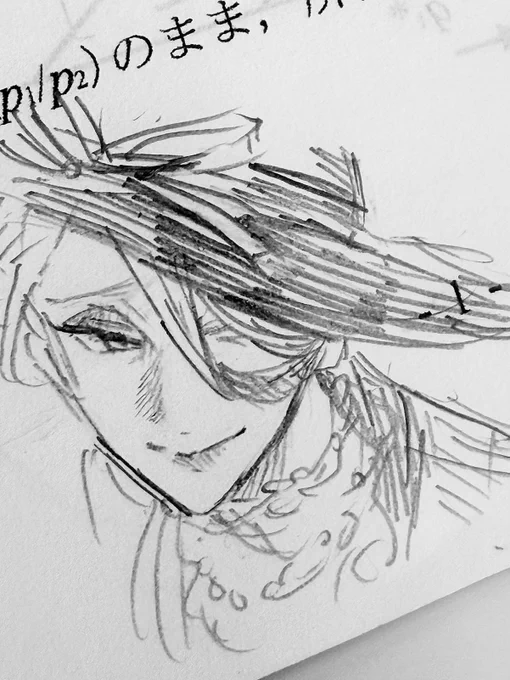 実は初描きだったり 