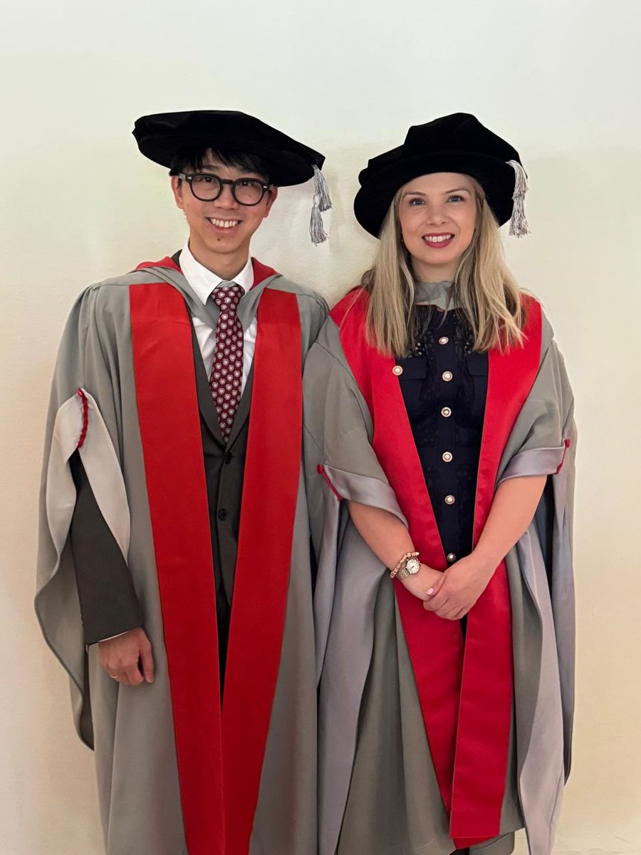 Congrats to our recent PhD graduates! Dr Lucie Pearce &amp; Dr Handi Salim were both Wellington Fellows at the HCI and through their hard work &amp; dedication to their projects, contributed greatly to our research programmes. This is our 84th &amp; 85th postgraduate degrees through the HCI!