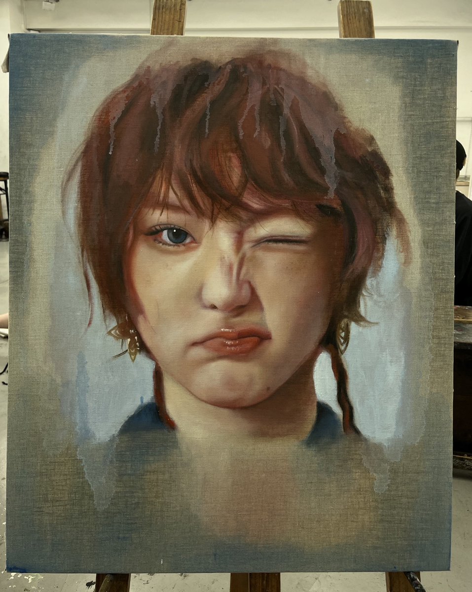 slllllllxahn's tweet image. kiiikiiiのジユ描きました。
 #kiiikiii 
#JIYU