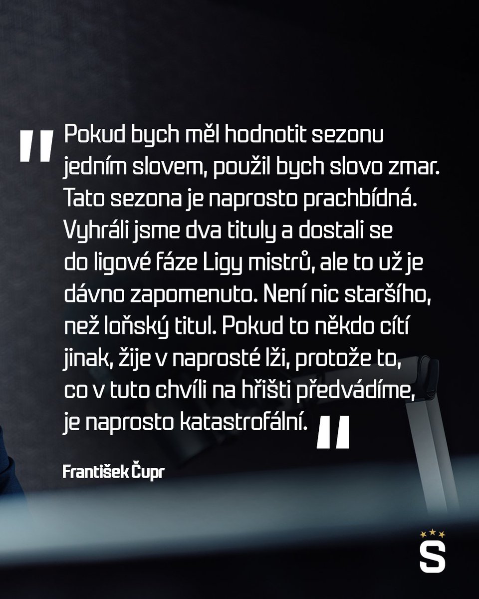 František Čupr o průběhu sezony a aktuálních výkonech 💭

Celý videorozhovor s výkonným místopředsedou představenstva ACS najdete na webu ve 13 hodin 🔜 #acsparta