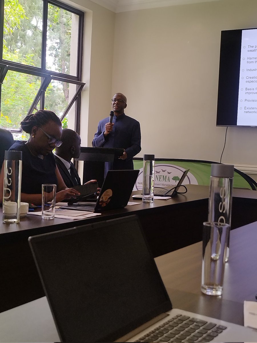 zandy_isaac's tweet image. Profitability without #sustainability is not profitability.
Executive director of @nemaug Dr. @ABarirega urges private sector players to integrate sustainability in their production cycles to realise higher profits by reducing losses. A healthy environment supports #Business.