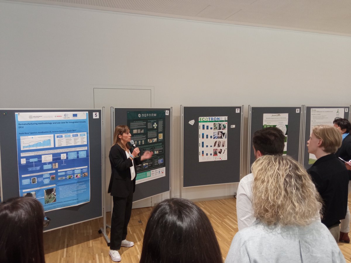 CIDETEC_'s tweet photo. 🌿 Yolanda Alesanco presented the REFORM Project at the Workshop on Functional Electronics for Green and Circular Economy, organized by OE-A and EU-funded sister projects.

#REFORM #CidetecSurfaceEngineering #SkinOfThings #CIDETEC #Sustainability #FunctionalElectronics https://t.co/uIwWC5iGZ7