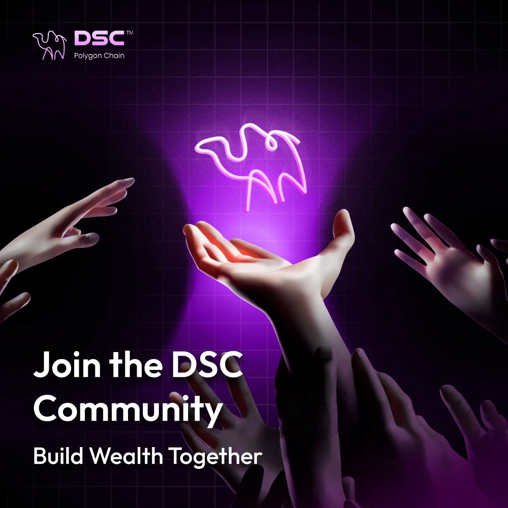 🌍 Join the DSC Community Today! 🚀

Be part of a global movement built on trust, transparency, and growth.
— Access staking rewards
— Help shape DeFi’s future
— Connect with like-minded builders

📢 Don’t just watch Web3 evolve — be part of it with DSC!
#DSC #JoinNow #DeFi #Web3