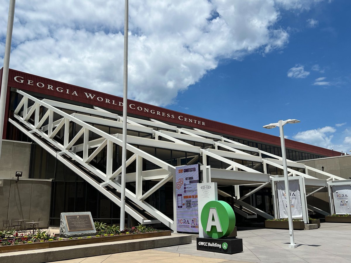 CobotMy's tweet photo. Get ready to kick off #ICRA2025! 🚀We're on-site at #Booth103 (Georgia World Congress Center, Atlanta), ready to showcase the future of #robotics and #embodiedintelligence! 👏We can't wait to meet you and discuss our latest innovations in #robotics! 
#ICRA #IEEE #AI #Automation #Engineering #Research #Education #EmbodiedAI