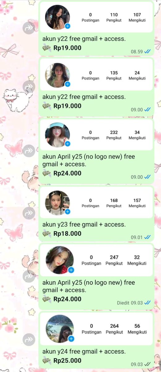 bey, back up | jual akun tiktok. tweet media