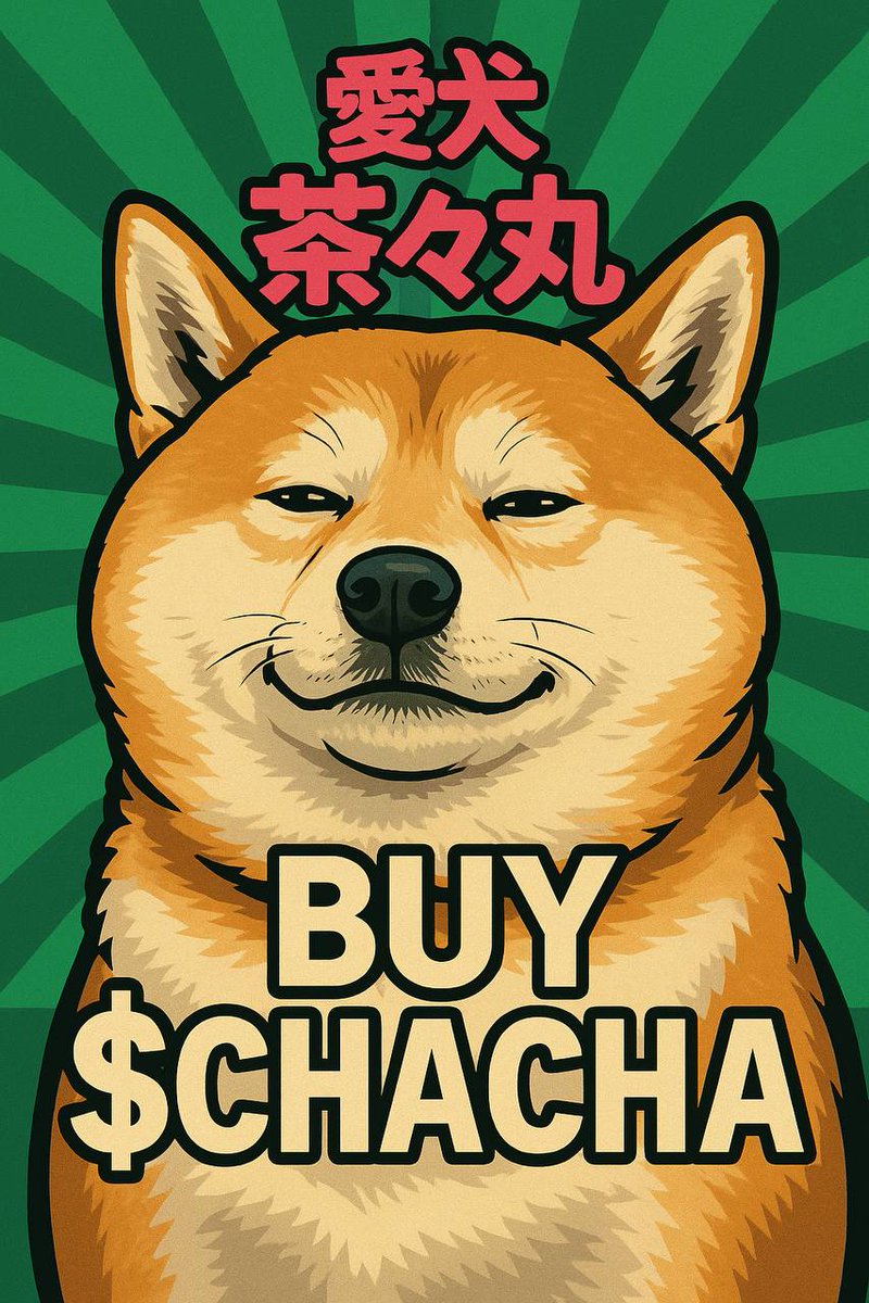 JetJoot's tweet photo. @CNtrending $CHACHA is the trench warrior we've all been looking for.
@ChachamaruOnSOL https://t.co/H0J6Va5lvZ