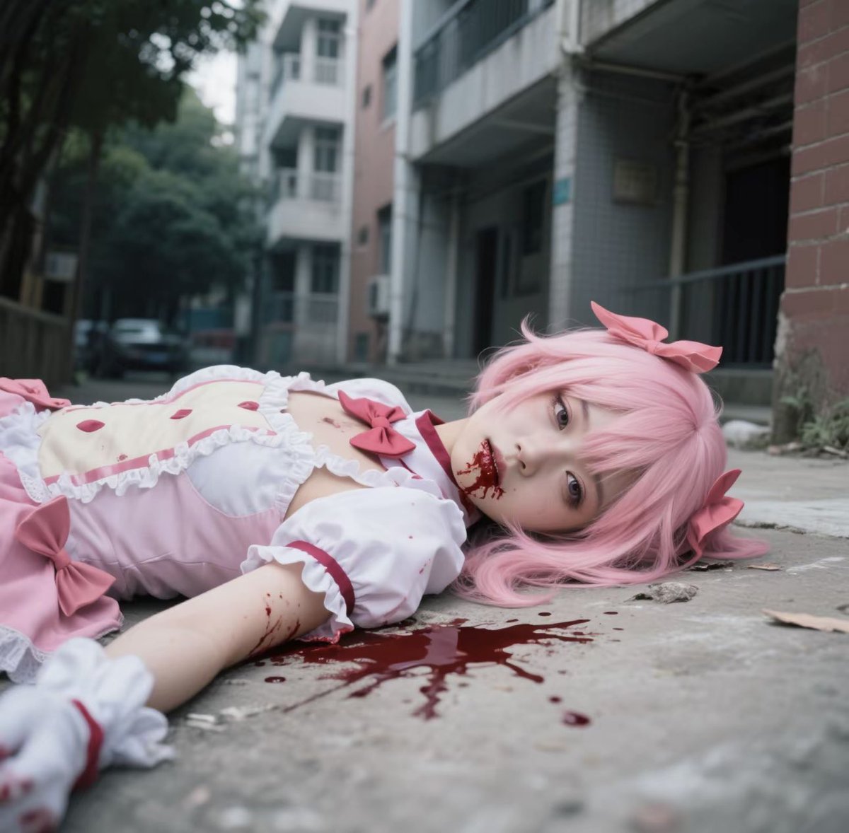 #魔法少女小圆 #鹿目圆香 #MadokaMagica #MadokaKaname #冰恋 #尸体 #女尸
