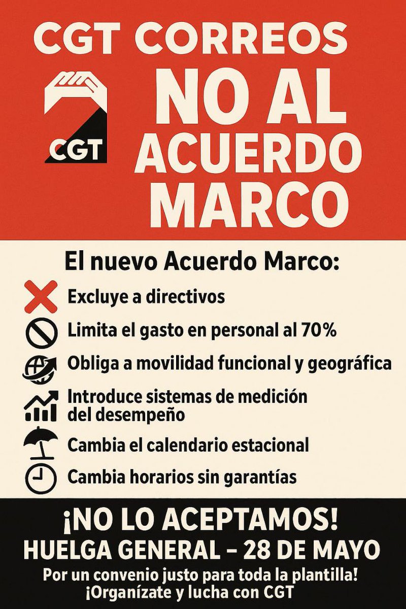CGT CORREOS tweet media