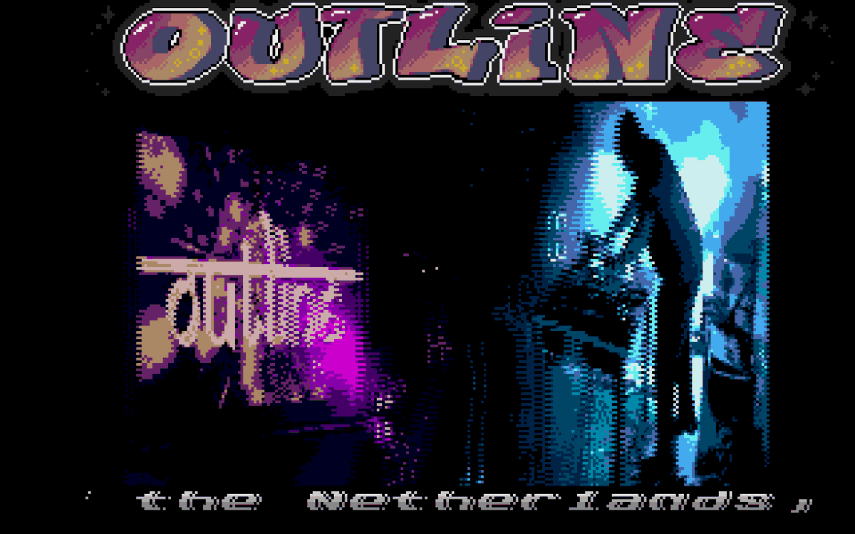 Only 9 days until the party are left so we figured we'd treat you to an official invitation intro. Coded by Paranoid, music by 505 and graphics by Dan, it's guaranteed to twist your socks off!

Reserve tickets for the party on our website at outlinedemoparty.nl/register.html