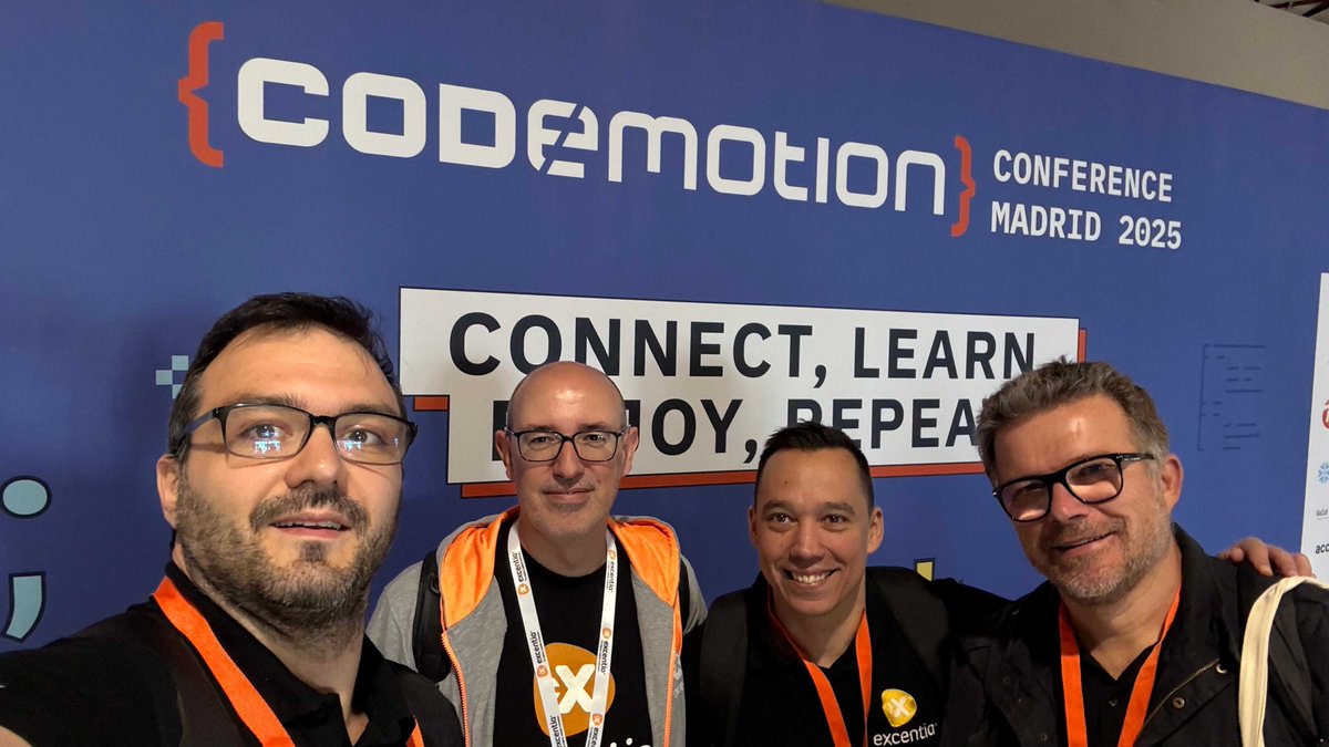 excentia's tweet image. ¡El equipo de excentia ya está en #CODEMOTION!

📸 Aquí algunas fotos del día. 

¡Si estás por allí, pásate a saludar!