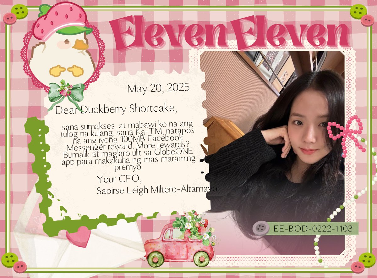 ͏
͏͏⠀     

              saoirse. sns•update 
               —  052025  ╱  15:52
                📍[398, Calbido St. Intramuros, Manila]
                
               “work before leave!”

͏