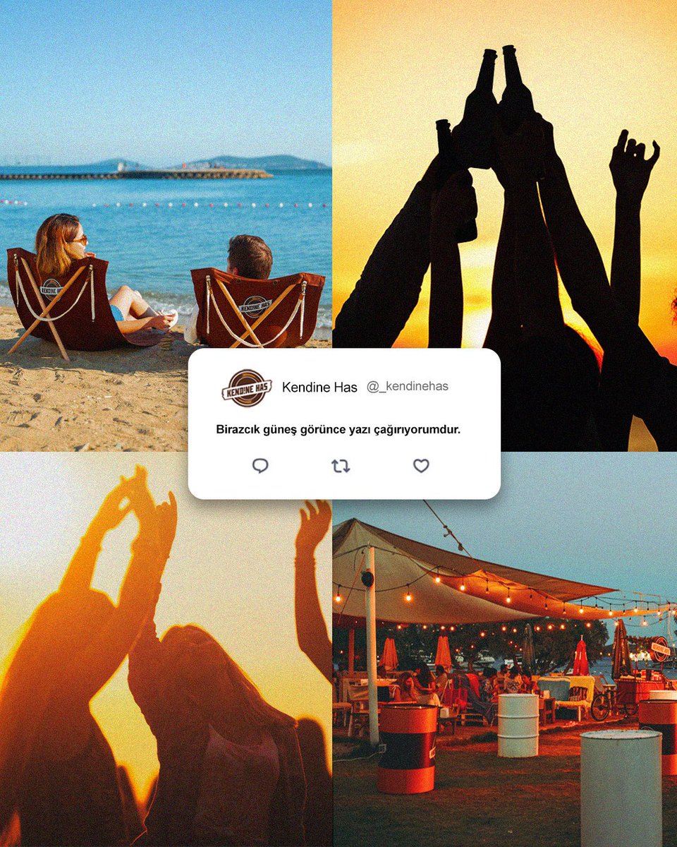 Güneş ufuktan görününce, yazı çağıranlar burada mı? 🌞