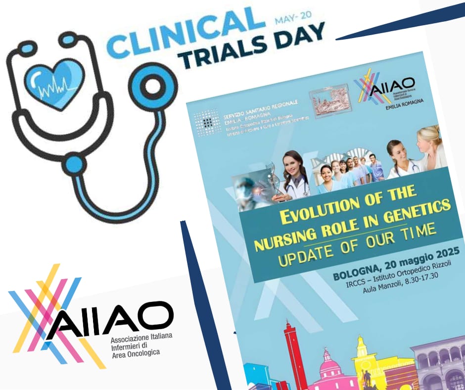 Oggi all' evento AIIAO ER parliamo di genetica, prevenzione e presa in carico. Un’occasione che si intreccia con il #ClinicalTrialsDay: la ricerca è cura che inizia da chi ogni giorno è accanto ai pazienti.
#AIIAO #InfermieristicaOncologica #RicercaClinica