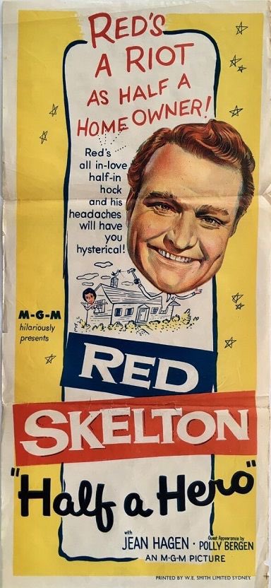 FrankMalfitano's tweet photo. FILM OF THE DAY: This 1953 #comedy is 1 of #RedSkelton last 🎞️ before concentrating on 📺 this has less slapstick than usual with amusing satirical #MaxShulman script an early #1950s time capsule look at NYC family moving to suburbs despite expense #JeanHagan #CharlesDingle https://t.co/WudloG7Hpt