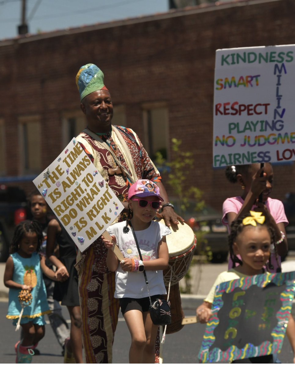 Civic engagement connects individuals to their communities and fosters belonging. My children are leaders! They are proudly marching at the Ruby Bridges Reading Festival at <a href="/NCRMuseum/">NatCivilRightsMuseum</a>. #nbctstrong