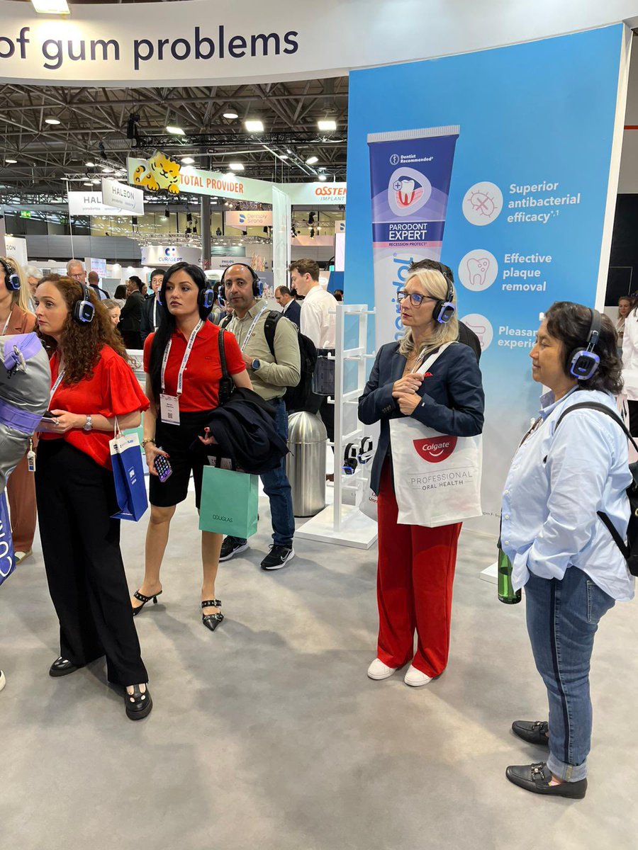 BSDHTUK's tweet photo. Europerio was fantastic!

Thank you to Colgate for sponsoring BSDHT President Rhiannon Jones to attend the event. #europerio11vienna2025 #colgate https://t.co/lgnRIBcJaf